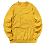 mahagrid (マハグリッド)  BLOCK REVERSIBLE SWEATSHIRT [MUSTARD]