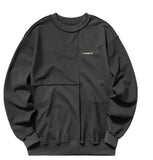 mahagrid (マハグリッド)  BLOCK REVERSIBLE SWEATSHIRT [CHARCOAL]