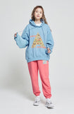 アクメドラビ(acme' de la vie) FOOD PYRAMID HOODIE INDIGO BLUE