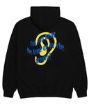 アクメドラビ(acme' de la vie) SOUND PATTERN HOODIE BLACK