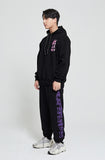 アクメドラビ(acme' de la vie) ADLV NINE CHARACTER HOODIE BLACK