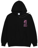 アクメドラビ(acme' de la vie) ADLV NINE CHARACTER HOODIE BLACK