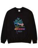 アクメドラビ(acme' de la vie) CAR RACING SWEATSHIRT BLACK