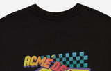 アクメドラビ(acme' de la vie) CAR RACING SWEATSHIRT BLACK