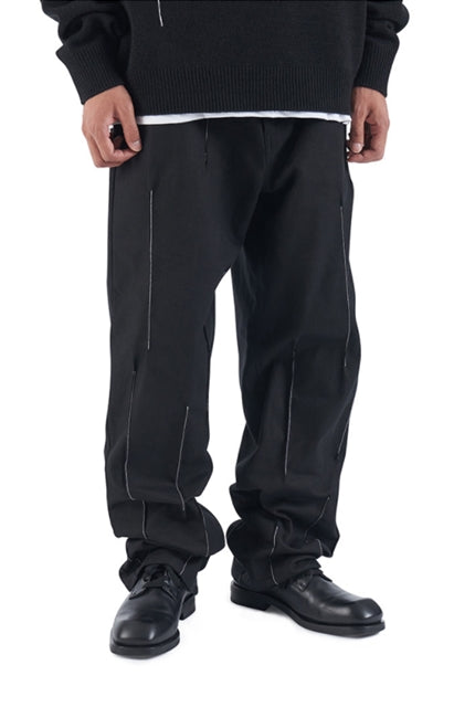 NOMANUAL(ノーマニュアル) P.L PANTS - BLACK