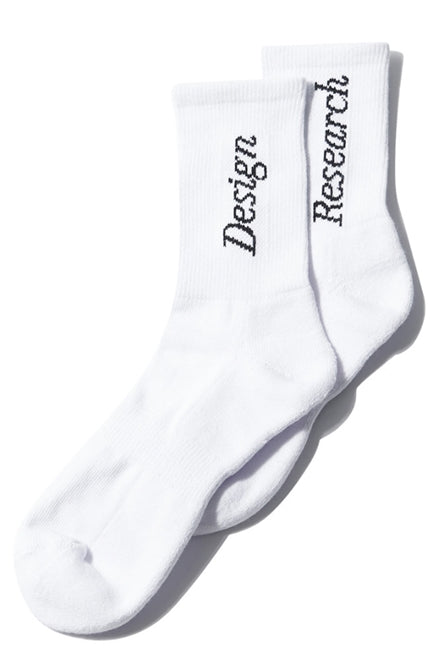 NOMANUAL(ノーマニュアル) D.R SOCKS (2PACK) - WHITE