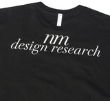 NOMANUAL(ノーマニュアル) NM FINGER LONG SLEEVE TEE - BLACK