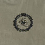 NOMANUAL(ノーマニュアル) IDT LONG SLEEVE TEE - LIGHT KHAKI