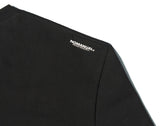 NOMANUAL(ノーマニュアル) D.R LOGO LONG SLEEVE TEE - BLACK