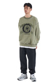 NOMANUAL(ノーマニュアル) A.GPH SWEATSHIRT - LIGHT KHAKI