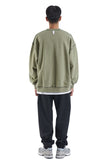 NOMANUAL(ノーマニュアル) A.GPH SWEATSHIRT - LIGHT KHAKI