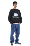 NOMANUAL(ノーマニュアル) NOPE! SWEATSHIRT - BLACK