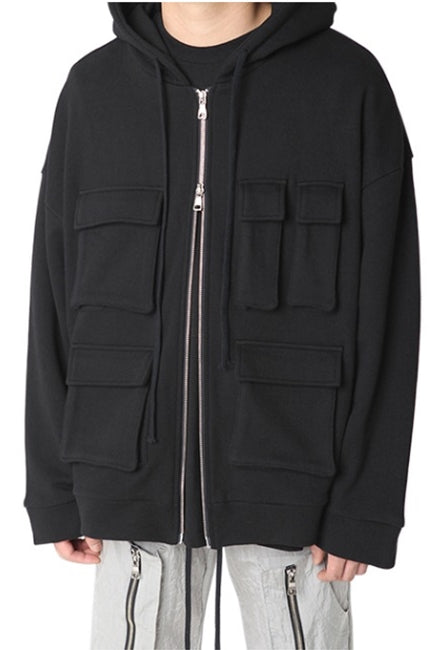 ランベルシオ(LANG VERSIO) 259 5pocket 2way hooded zip-up