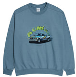 アクメドラビ(acme' de la vie) BLUE RACING CAR SWEATSHIRT BLUE GREY