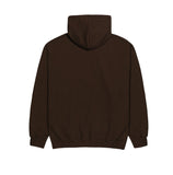 アクメドラビ(acme' de la vie)   HOTFIX PEARLS OUTLINE LOGO HOODIE BROWN