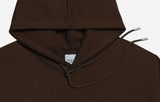 アクメドラビ(acme' de la vie)   HOTFIX PEARLS OUTLINE LOGO HOODIE BROWN