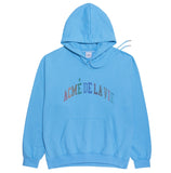 アクメドラビ(acme' de la vie)  FULL LOGO HOTFIX CRYSTAL HOODIE SKY BLUE