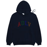 アクメドラビ(acme' de la vie)  ADLV HOTFIX CRYSTAL HOODIE NAVY