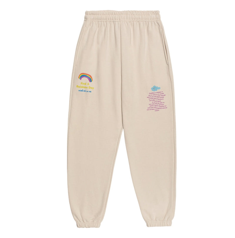アクメドラビ(acme' de la vie)  RAINBOW PANTS FOR MEN IVORY