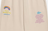 アクメドラビ(acme' de la vie)  RAINBOW PANTS FOR WOMEN IVORY