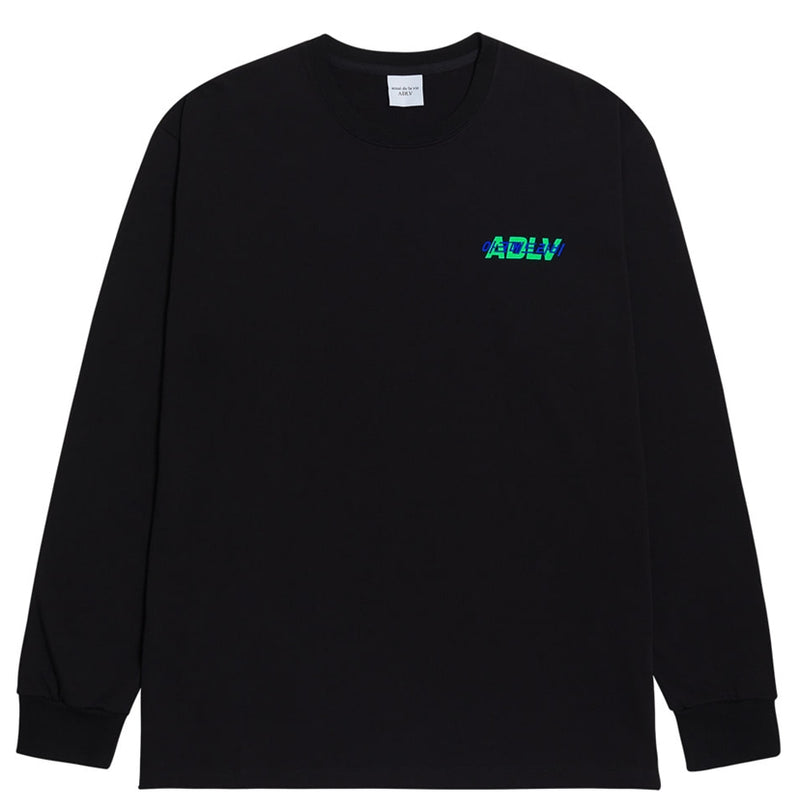 アクメドラビ(acme' de la vie) ADLV HANGUL LOGO LONG SLEEVE T-SHIRT BLACK