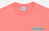 アクメドラビ(acme' de la vie) ADLV HANGUL LOGO LONG SLEEVE T-SHIRT CORAL