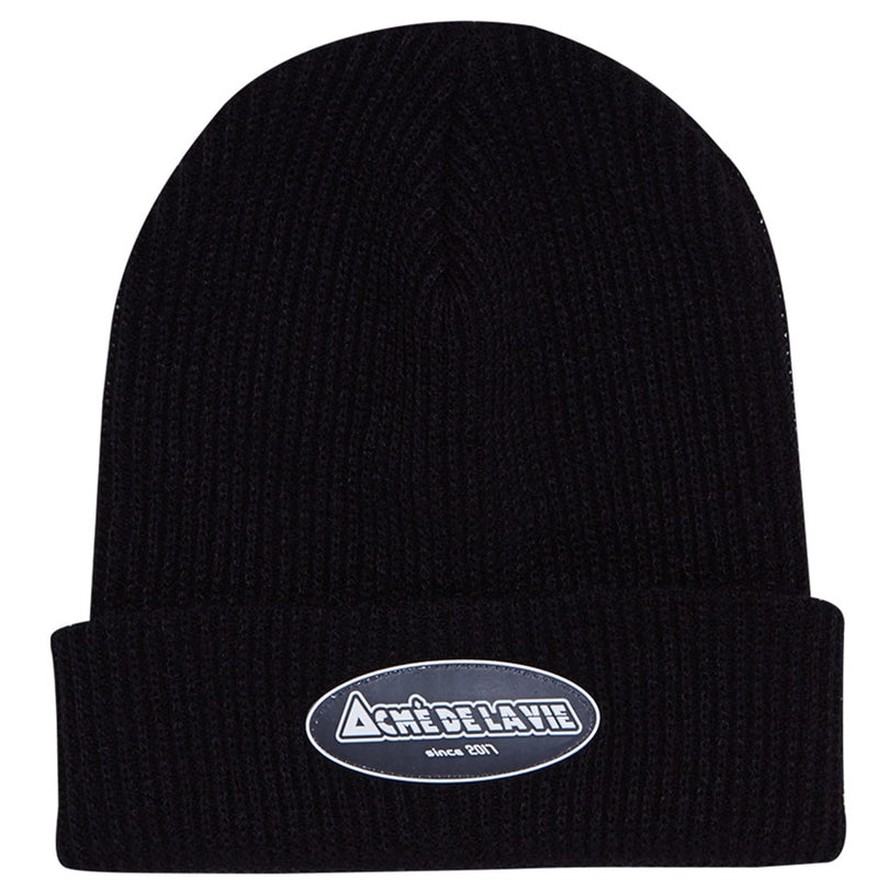 アクメドラビ(acme' de la vie) ADLV SPORTY LOGO SHORT BEANIE BLACK
