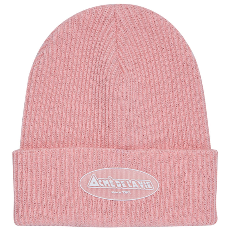 アクメドラビ(acme' de la vie) ADLV SPORTY LOGO SHORT BEANIE PINK