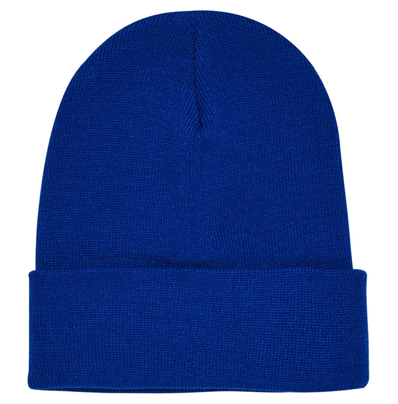 アクメドラビ(acme' de la vie) OUTLINE LOGO EMBROIDERY BEANIE BLUE