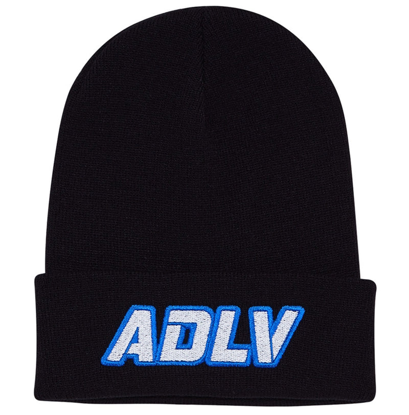 アクメドラビ(acme' de la vie) ADLV EMBROIDERY BEANIE BLACK