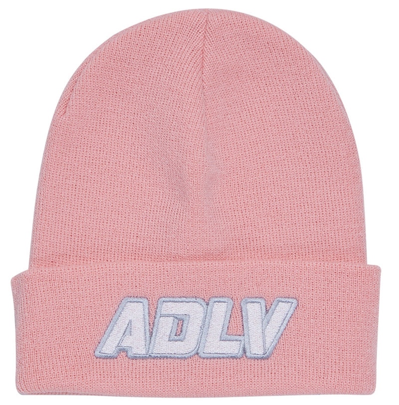 アクメドラビ(acme' de la vie) ADLV EMBROIDERY BEANIE PINK