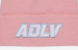 アクメドラビ(acme' de la vie) ADLV EMBROIDERY BEANIE PINK