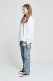 アクメドラビ(acme' de la vie) ADLV REVERSED DENIM PANTS FOR WOMEN BLUE