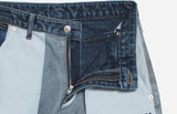 アクメドラビ(acme' de la vie) ADLV REVERSED DENIM PANTS FOR WOMEN BLUE