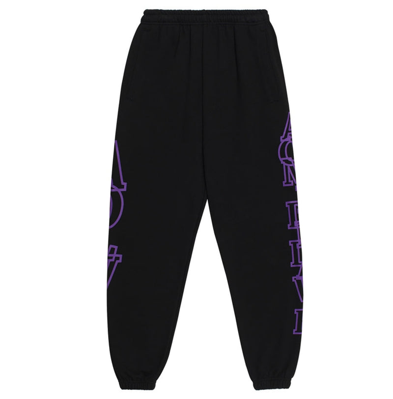 アクメドラビ(acme' de la vie)  SIDE BIG LOGO PANTS FOR MEN PURPLE