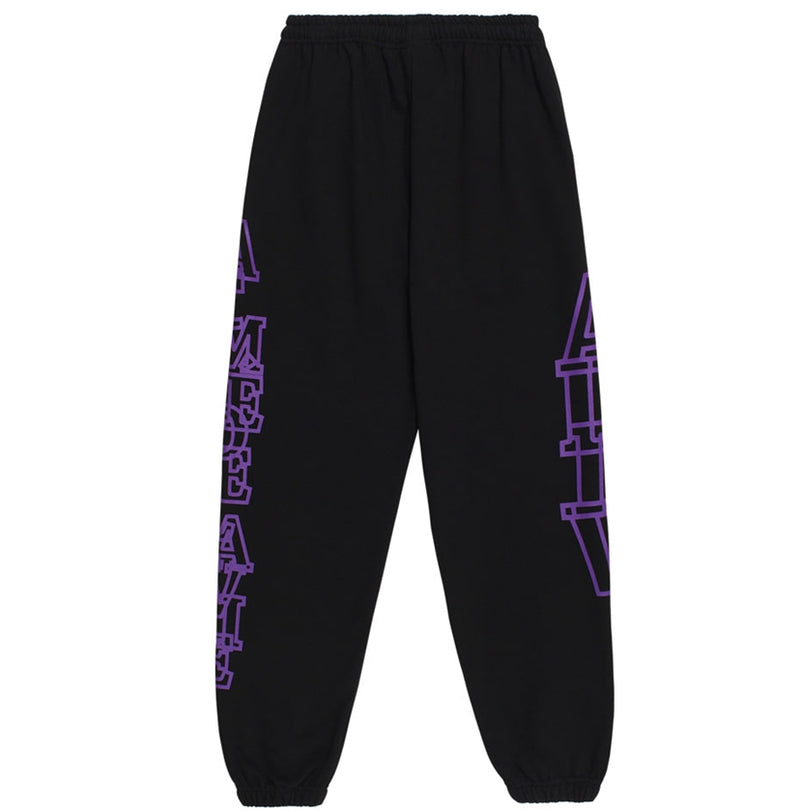 アクメドラビ(acme' de la vie)  SIDE BIG LOGO PANTS FOR WOMEN PURPLE