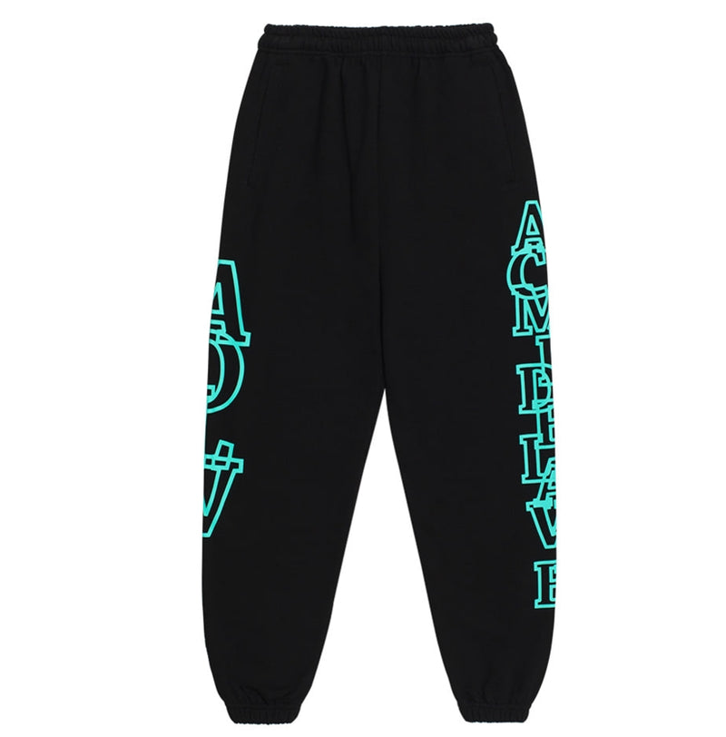 アクメドラビ(acme' de la vie)  SIDE BIG LOGO PANTS FOR WOMEN MINT