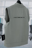 イーエスシースタジオ(ESC STUDIO)   Slit vest (gray mint)