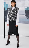 イーエスシースタジオ(ESC STUDIO)  Slit vest (check)