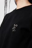 イーエスシースタジオ(ESC STUDIO)  Slit long sleeves (black)