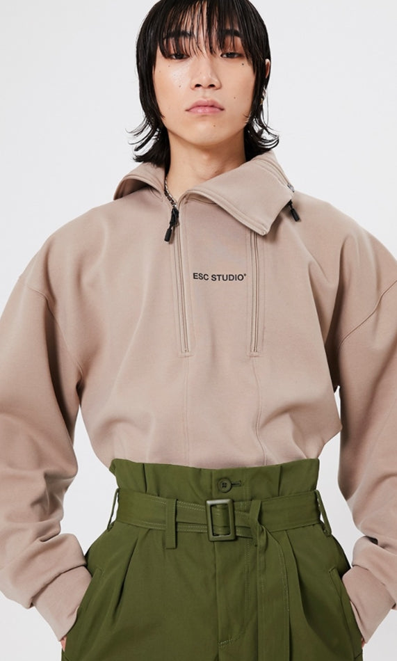 イーエスシースタジオ(ESC STUDIO)   Zipper pola MTM (beige)