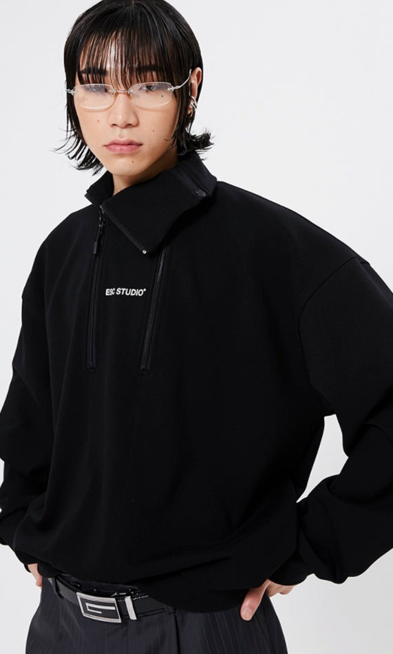 イーエスシースタジオ(ESC STUDIO)    Zipper pola MTM (black)