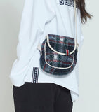 ロマンティッククラウン(ROMANTIC CROWN) MINIMAL CROSS BAG_NAVY