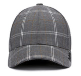 ベドインベド(BADINBAD) PLAIN LOGO CHECK CAP_GREY