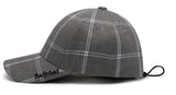 ベドインベド(BADINBAD) PLAIN LOGO CHECK CAP_GREY