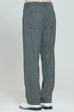 ロマンティッククラウン(ROMANTIC CROWN) PLAID CHECK PANTS_CHARCOAL