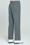ロマンティッククラウン(ROMANTIC CROWN) PLAID CHECK PANTS_CHARCOAL