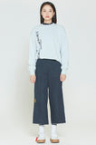 ロマンティッククラウン(ROMANTIC CROWN) MODERN LAUREL LOGO SWEATSHIRT_SKY BLUE