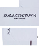 ロマンティッククラウン(ROMANTIC CROWN) MODERN LAUREL LOGO SWEATSHIRT_SKY BLUE