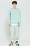 ロマンティッククラウン(ROMANTIC CROWN) MODERN LAUREL LOGO SWEATSHIRT_LIGHT GREEN